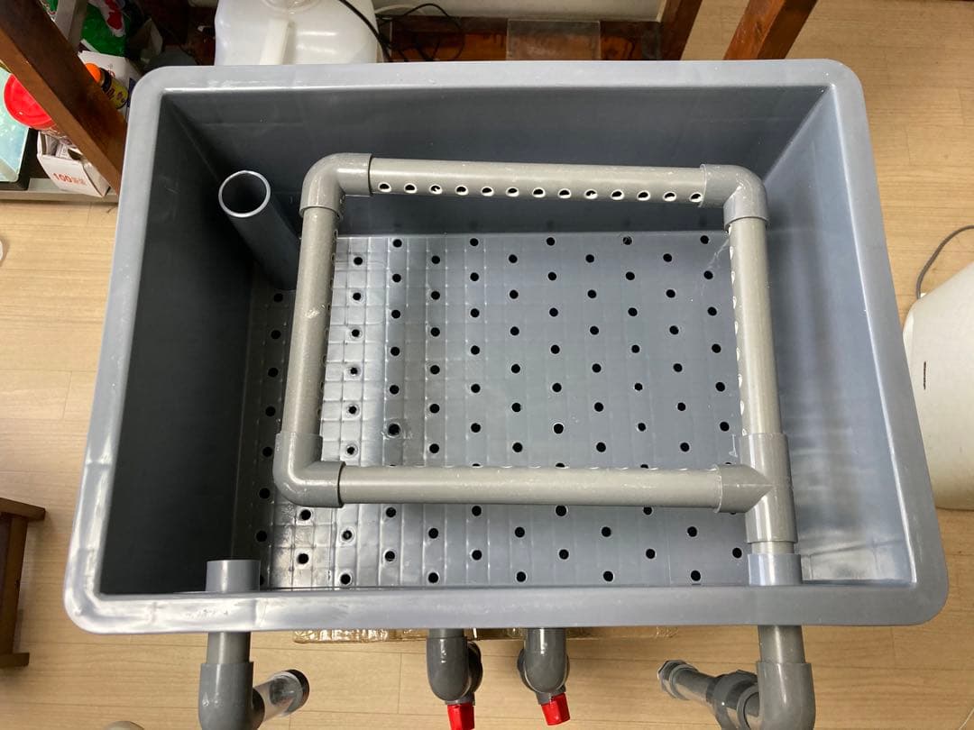 45wポンプ付き池フィルター万能濾過装置 池フィルター最高濾過装置大