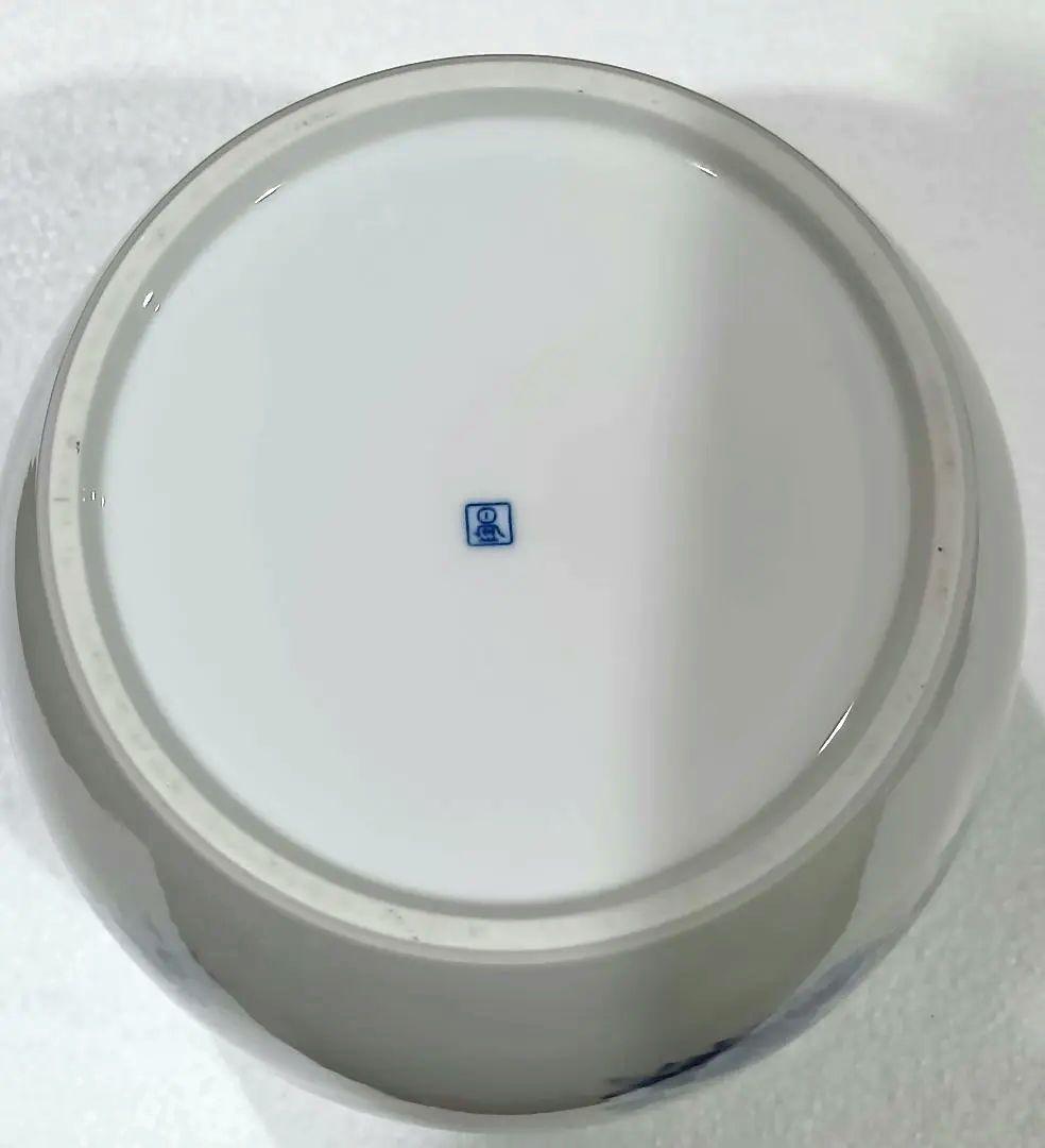 オールドノリタケ 火鉢 ブルーローズ ②