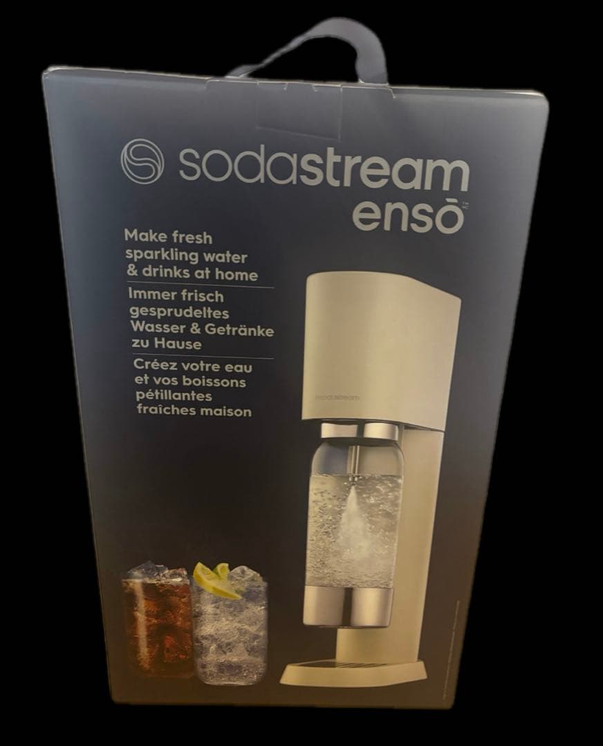 未使用品　ソーダストリームエンソウ　enso スターターセット