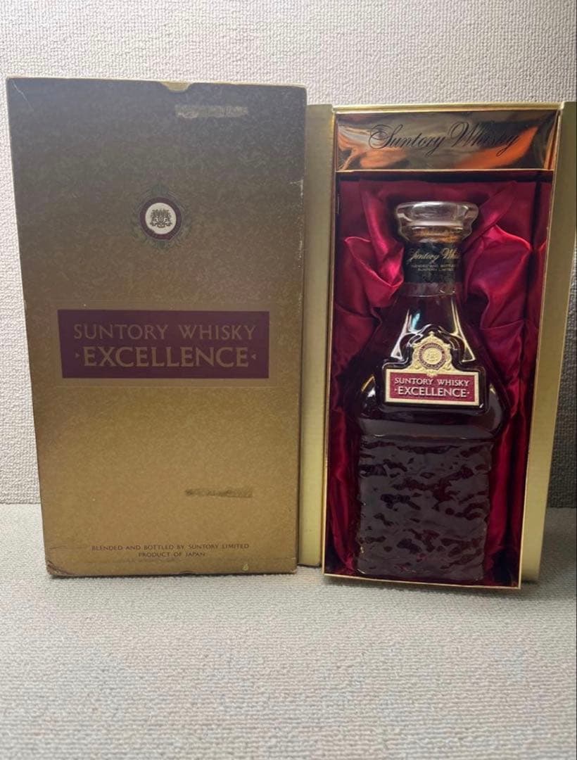 サントリーエクセレンス 2003年80周年記念ボトル 未開封750ml 箱おまけ