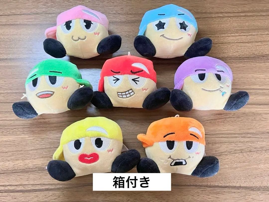 WEST. ぶらさげるヤツ ヤツぬい 7体セット WEST. ぶらさげるヤツ ヤツぬい WEST. ぶらさげるヤツ ヤツぬい 7体