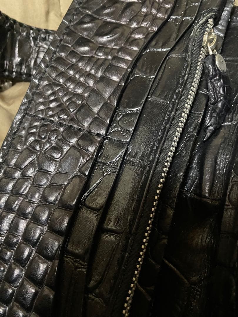 メンズ長財布スカル