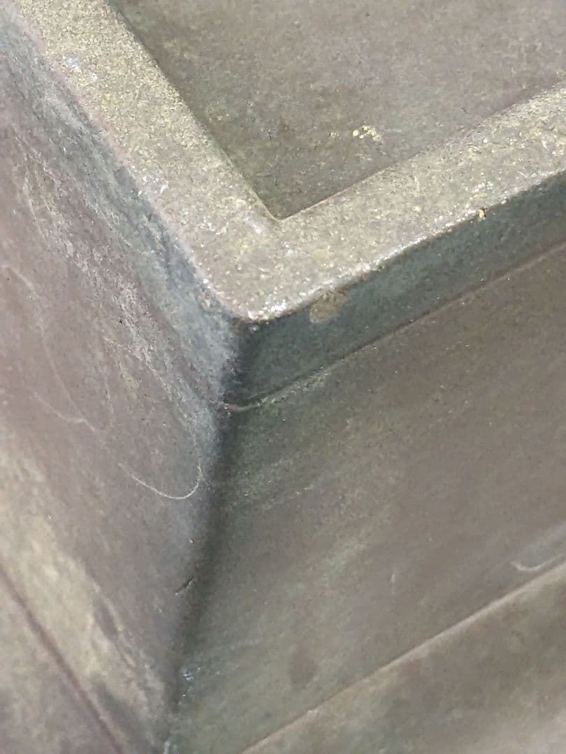 ♢紫砂 紫泥 盆栽鉢 美術品 ？志那鉢 中国鉢 コレクション 骨董品