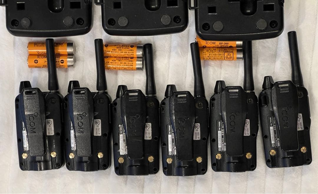 ICOM アイコム IC-4300 4個 BC-200/186 2個　セット