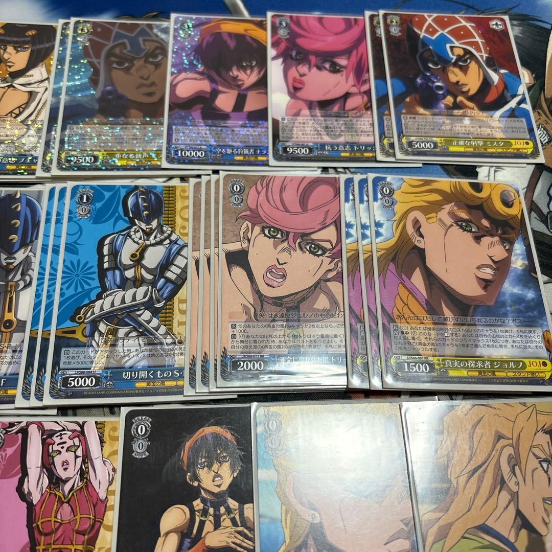 引退品】ヴァイスシュヴァルツ ジョジョの奇妙な冒険 黄金の風 デッキ