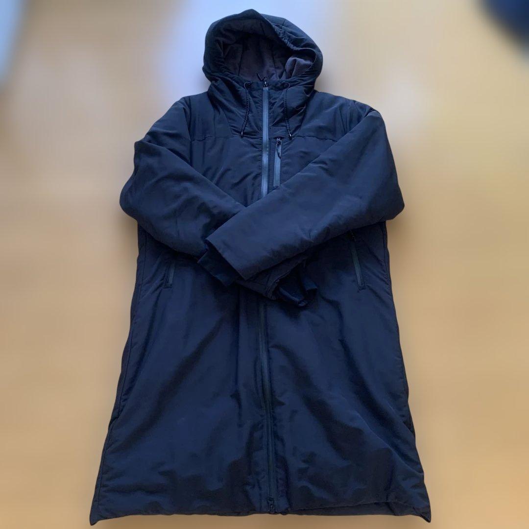 UNDER ARMOUR ロングコート ブラック　メンズ XXL 美品