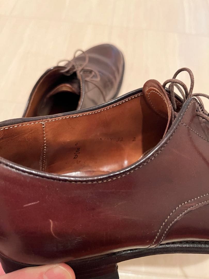 Alden Vチップ　コードヴァン　モディファイドラスト