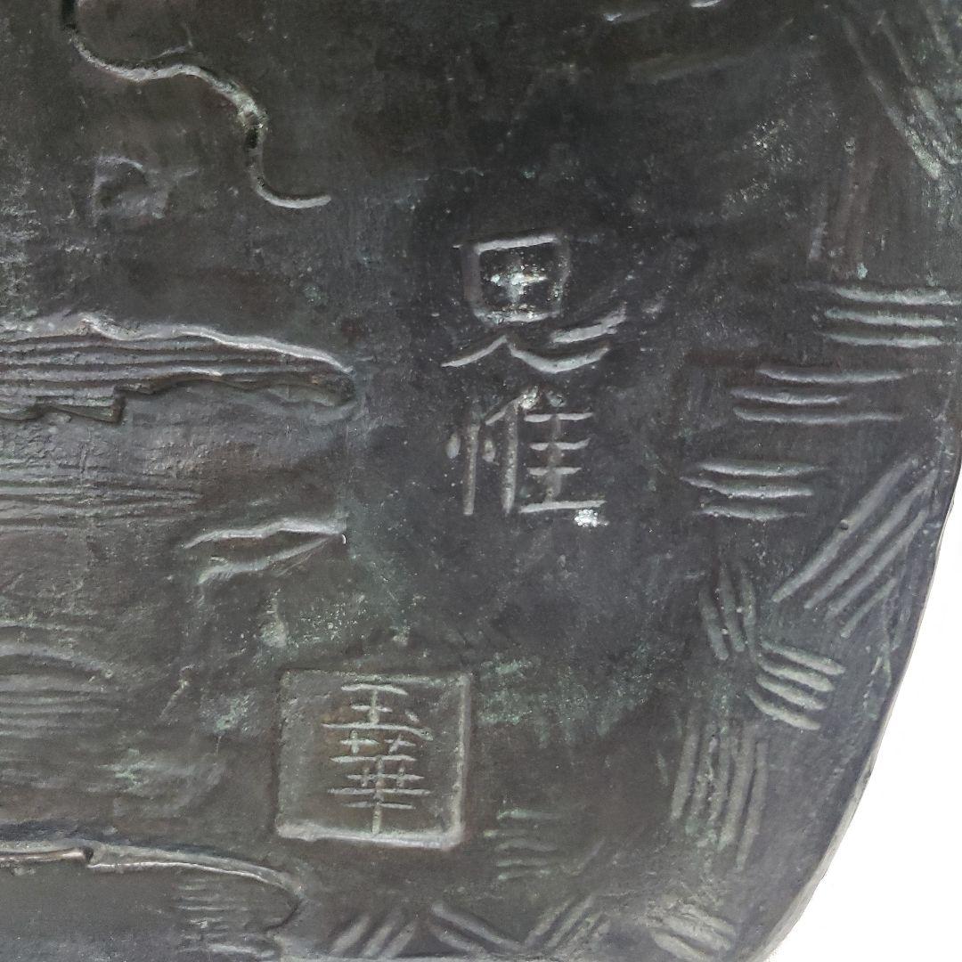 Bフライデー蔵出し特価金属製仏像風モダンアート彫刻 約68cm13,5kg作家物