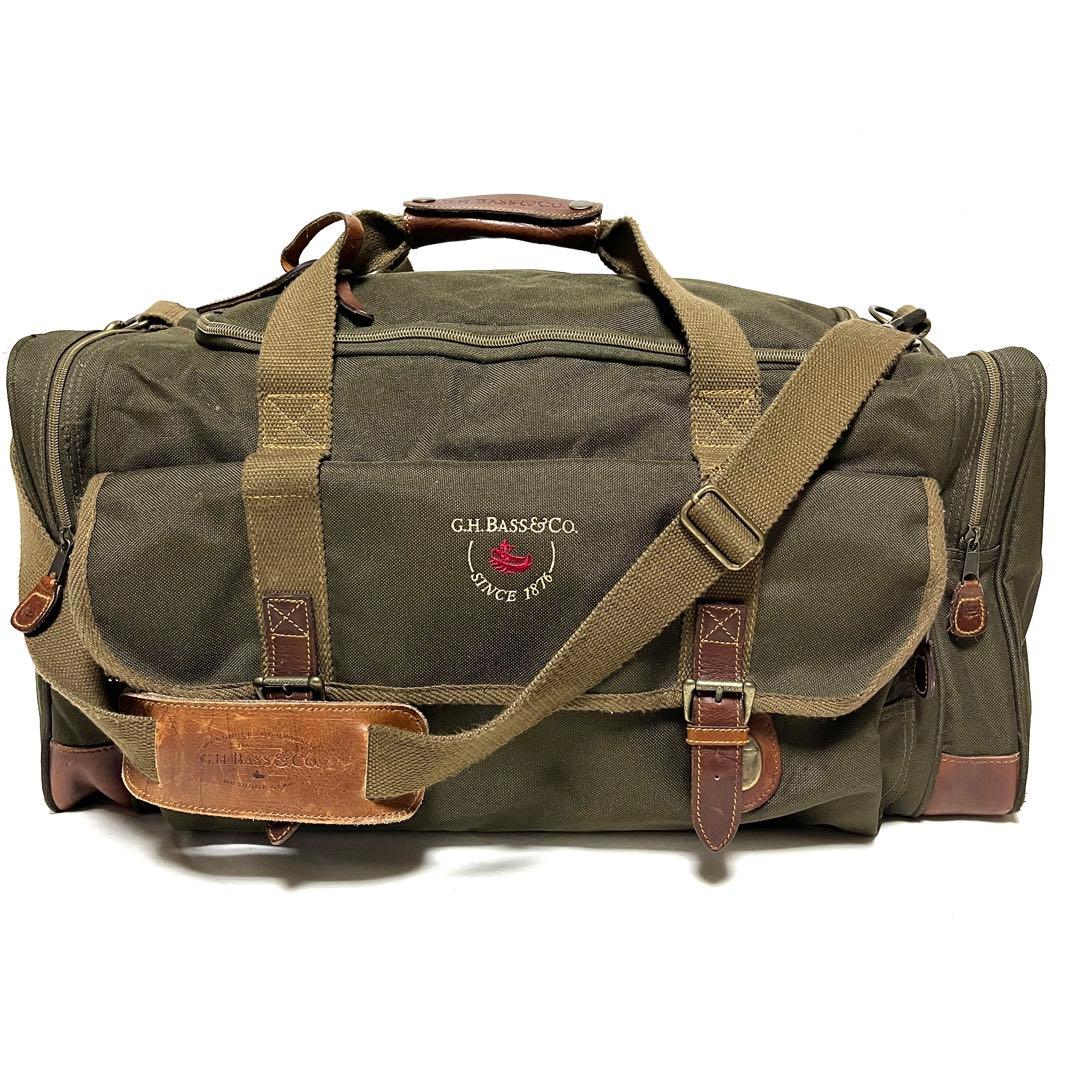 ★激レア★ヴィンテージ★G.H.BASS ジーエイチバス★大容量★ボストンバッグ
