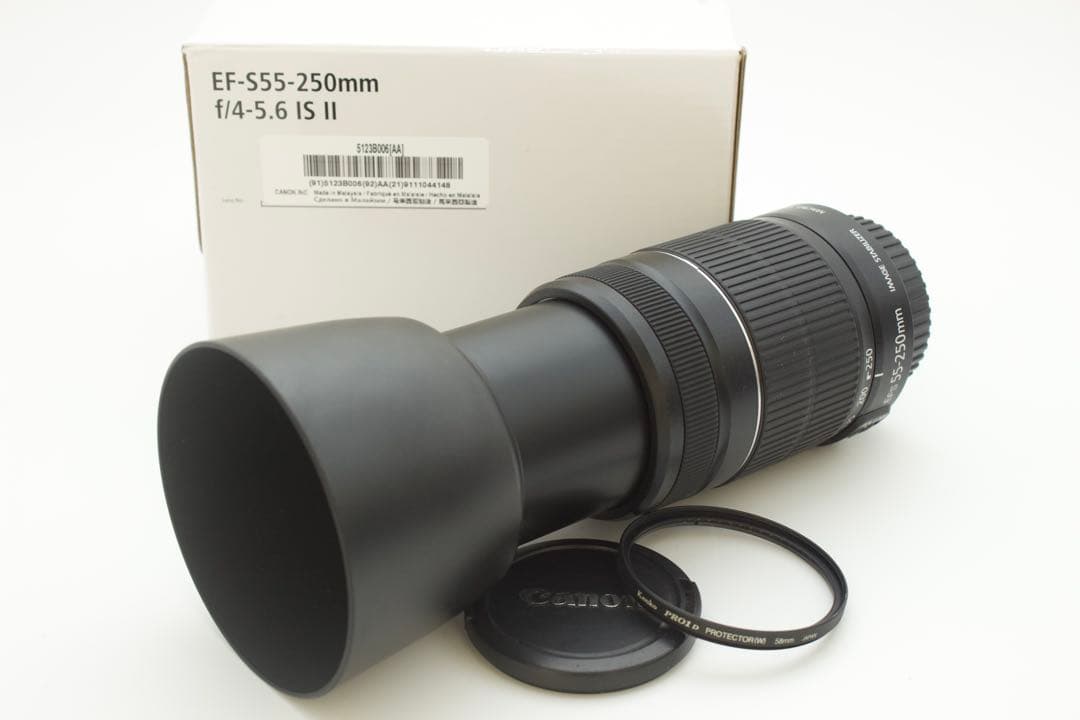 Canon EF-S 55-250mm IS Ⅱ✨望遠レンズ✨手ぶれ補正✨運動会