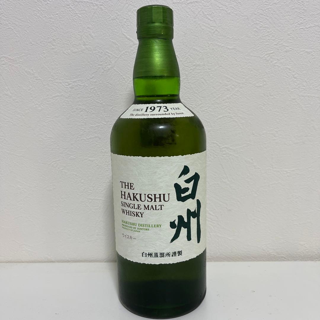白州　ウイスキー　未開封　700ml サントリー 白州 NV シングルモルトウイスキー 700ml 箱付 ウイスキー