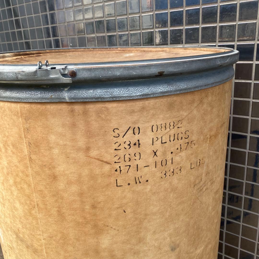 アメリカヴィンテージ ペーパードラム 店舗什器 コーヒーテーブル