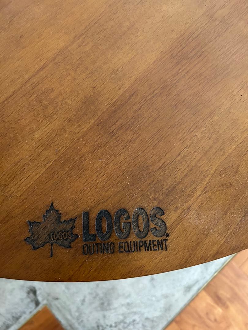 《在庫切れ品》ロゴス(LOGOS) アイアンウッドテーブル・ラウンド