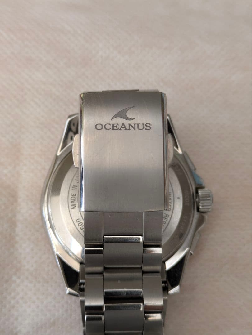 【美品】カシオ オシアナス OCW-T2600-2AJF 電波ソーラー チタン