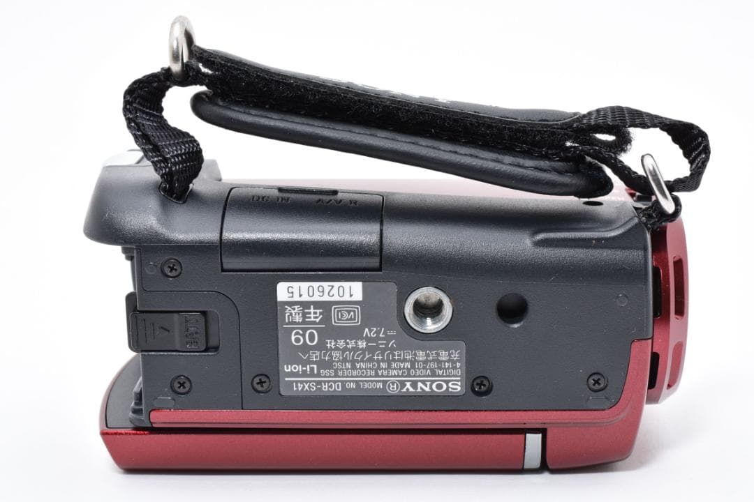 【極美品】SONY Handycam DCR-SX41 レッド　ほぼ新品！