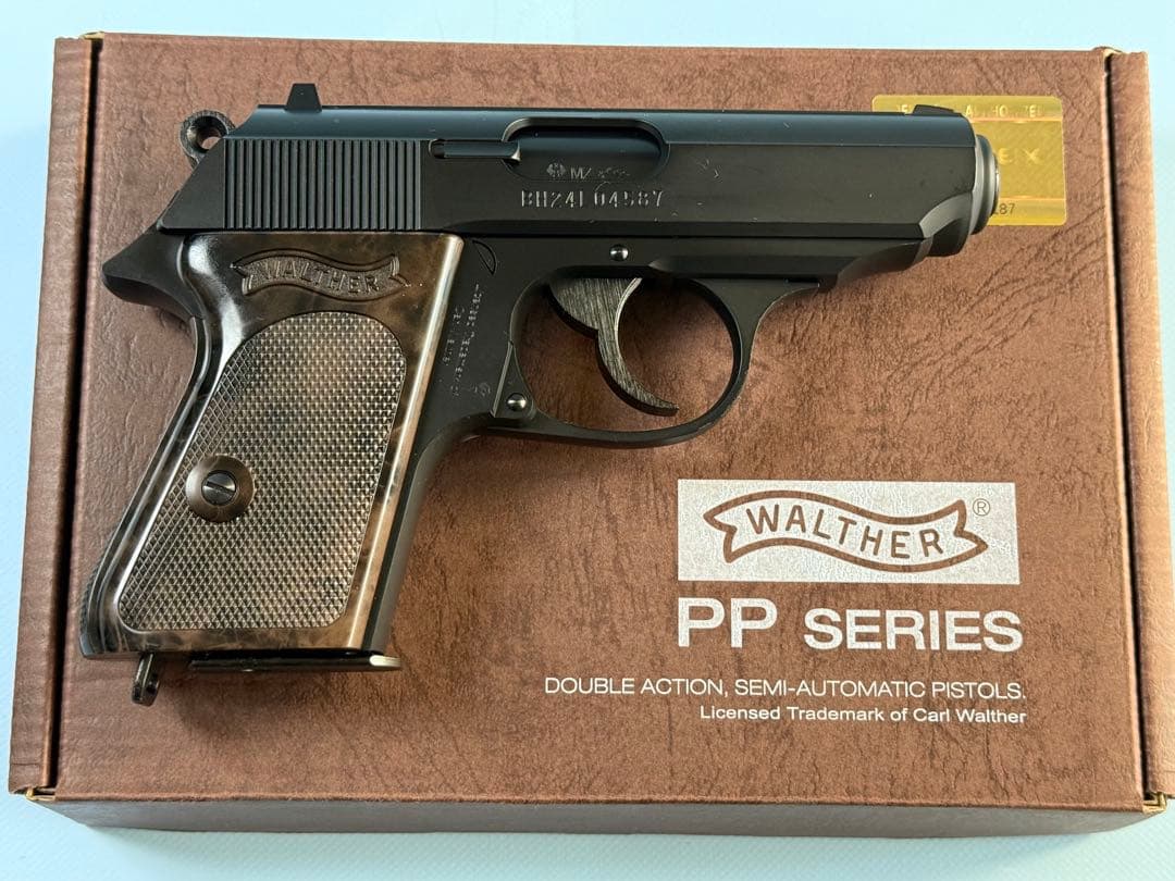マルゼン製WALTHER ニューPPK/Sクラシックモデル（ガスブローバック）