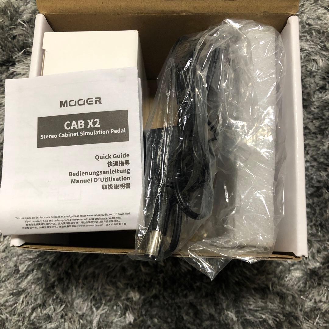 美品　MOOER CAB X2 ギターエフェクター