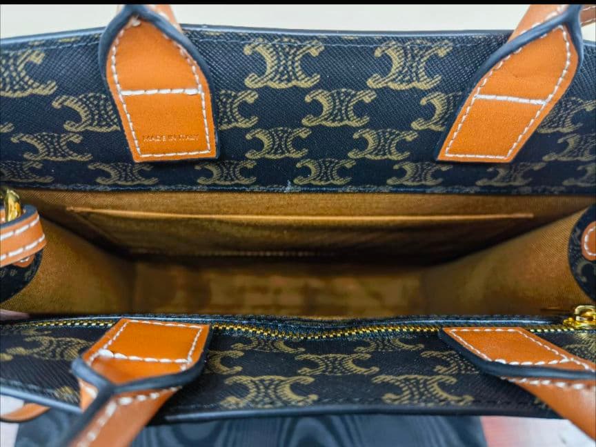 CELINE スモールキャンバス バーティカルカバ【レシート・袋付き】