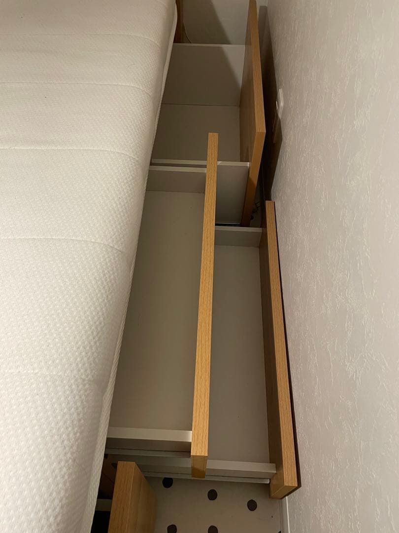 ニトリ 収納付きシングルベッドフレーム