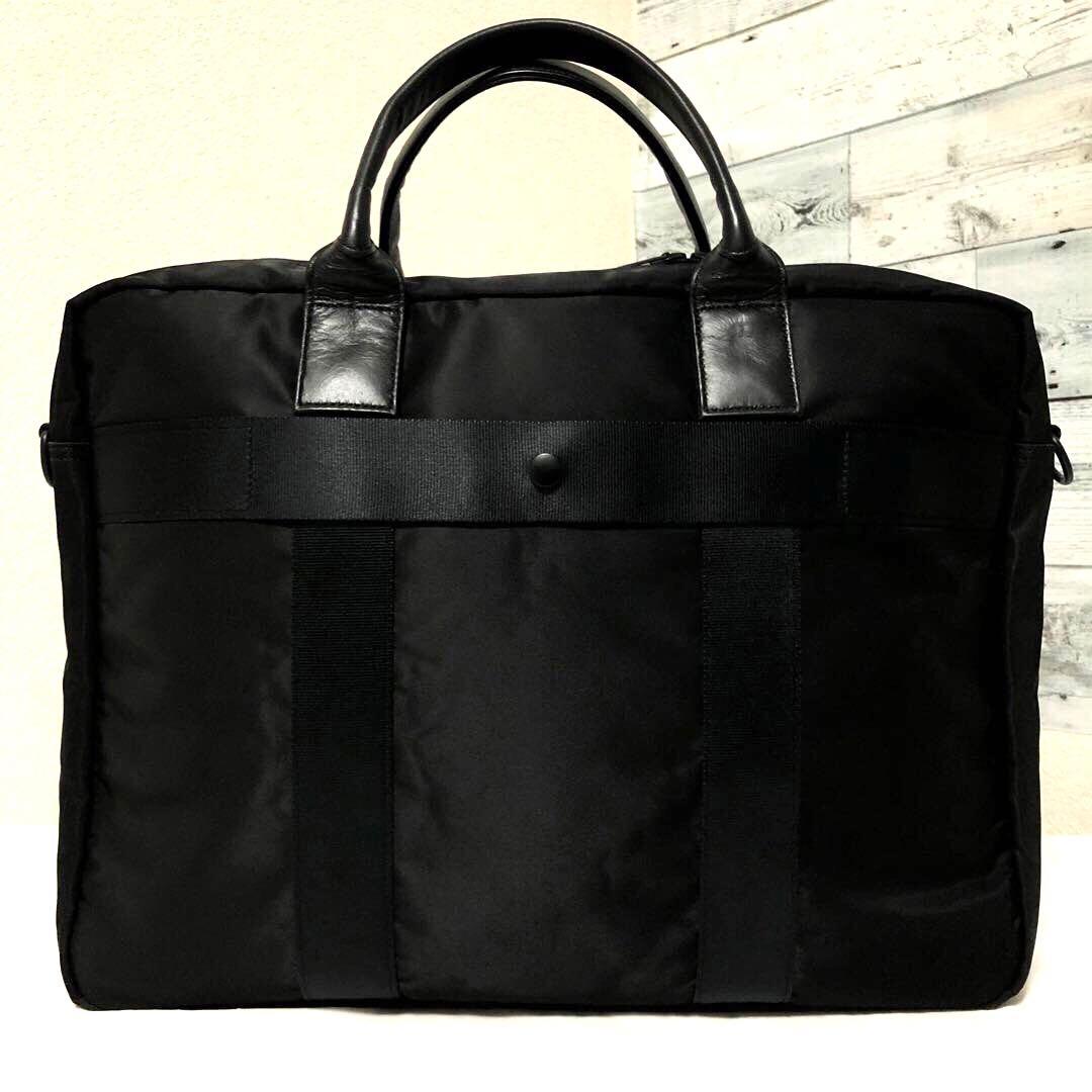 未使用級✨ポータータイム オーバーナイト 2way ボストン 3層 A4ブラック