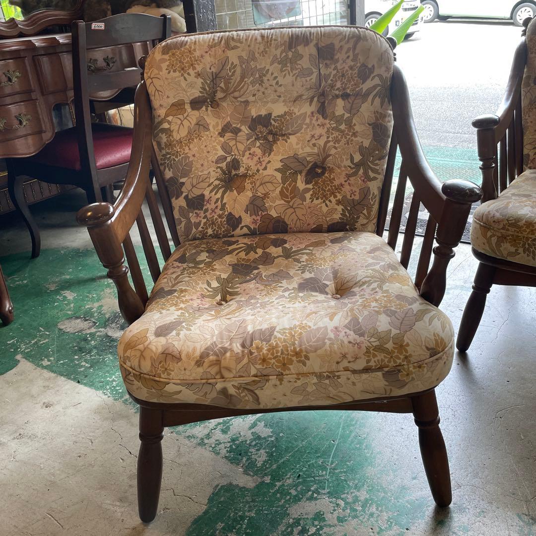 アンティーク，ソファ3点セット