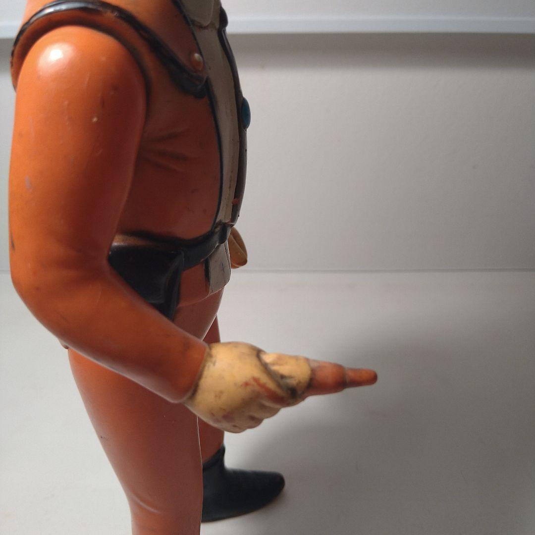 マルサン　ハヤタ隊員　当時物　ブルマァク最安値ウルトラマン怪獣ソフビ