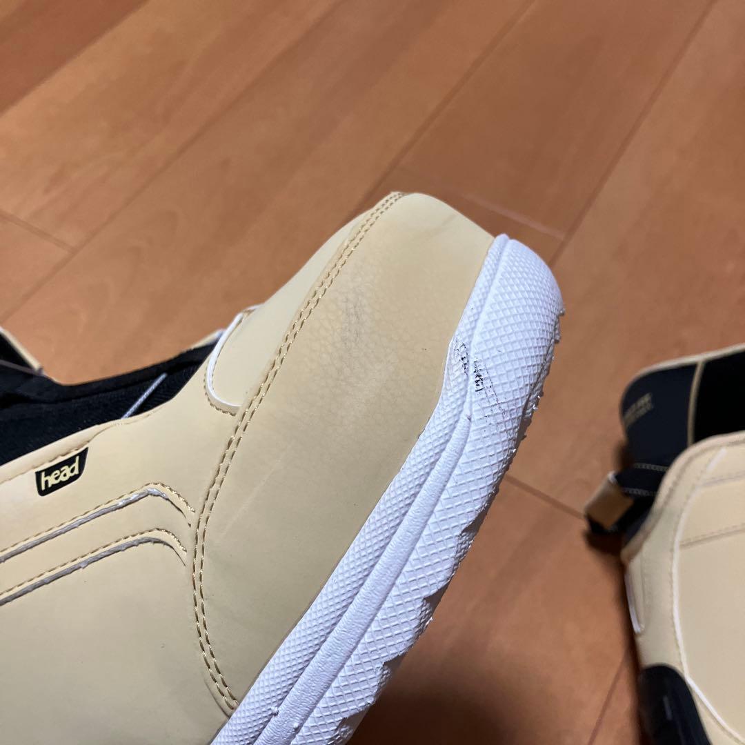 【着用1度のみ】HEAD ヘッド　BOA スノーボードブーツ　ボア　靴　27