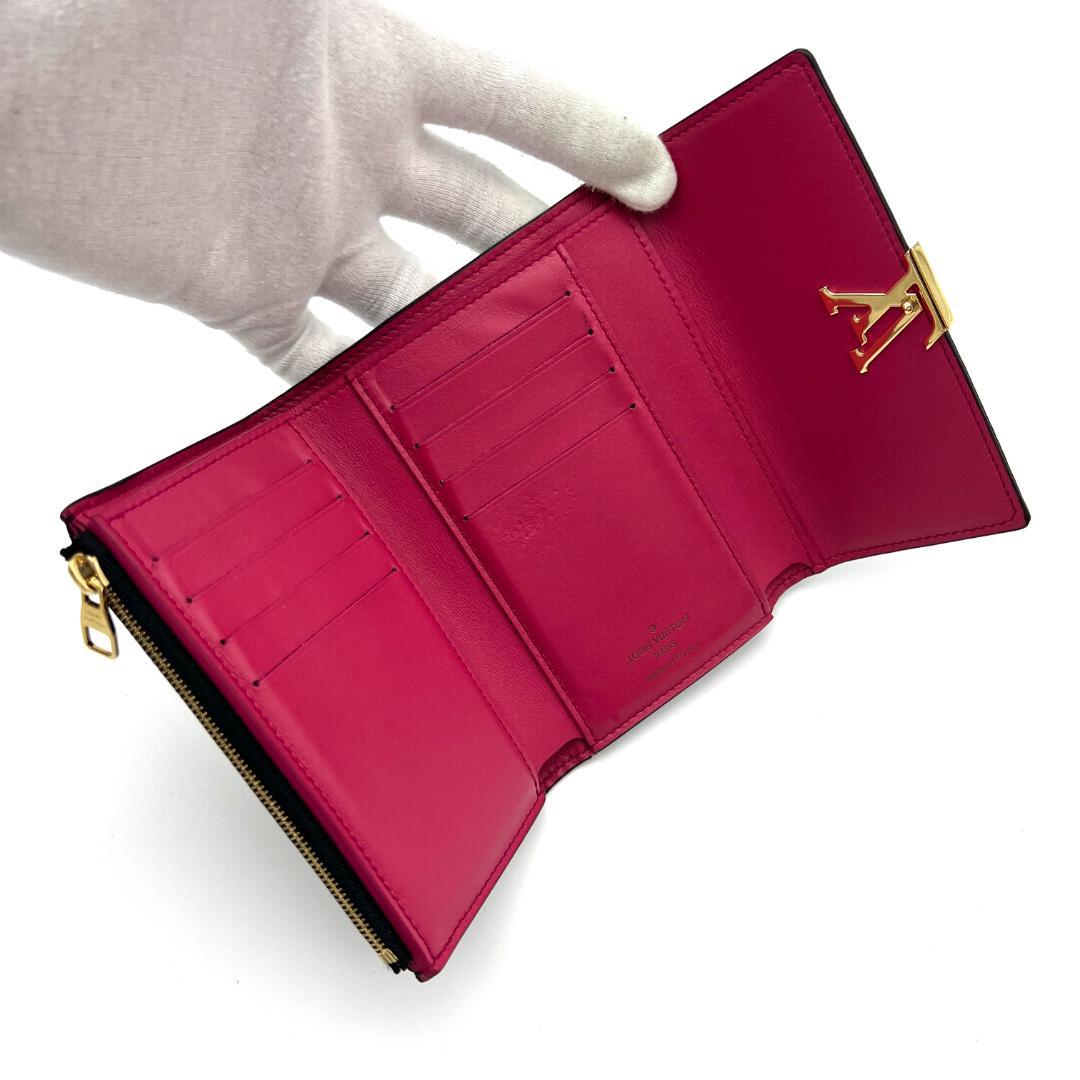 超極美品】ルイヴィトン ポルトフォイユ カプシーヌ コンパクト 黒