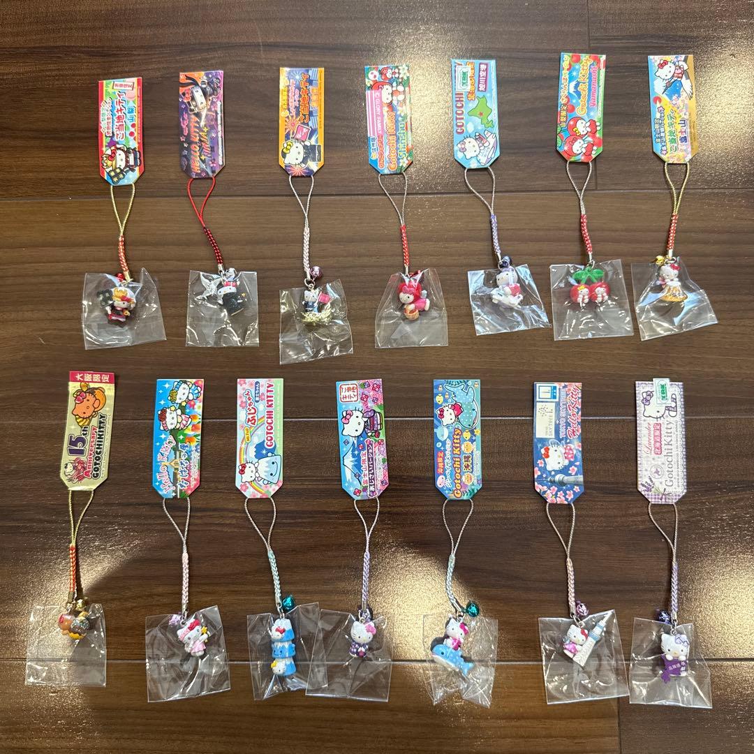 ご当地キティ ストラップ まとめ売り