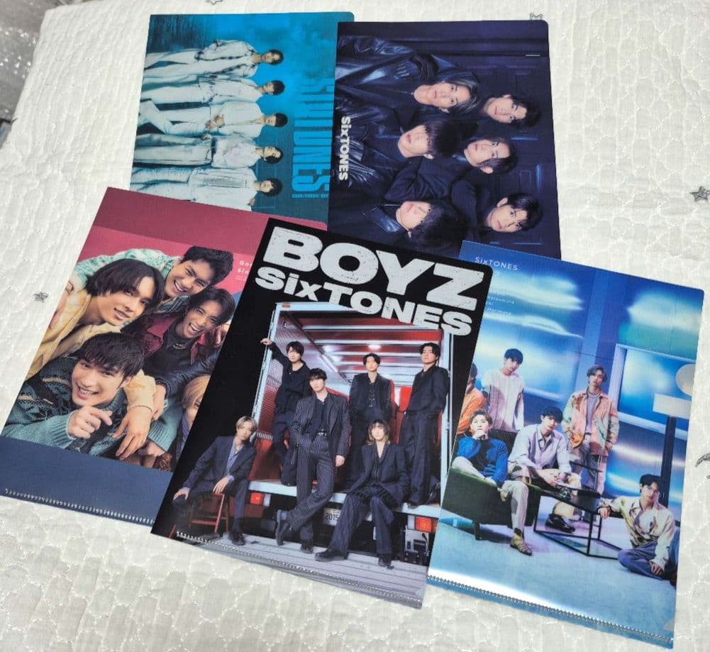 SixTONES】特典 クリアファイル まとめ売り - メルカリ