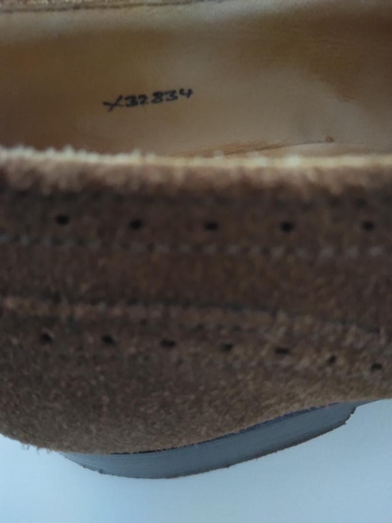 クマ吉さん専用【UK8.5】クロケット＆ジョーンズ　スエードブローグ