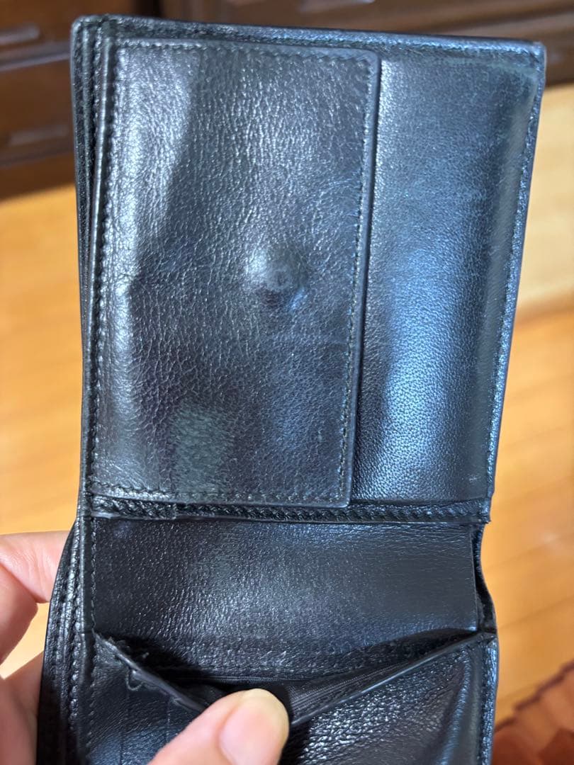 BALENCIAGA ブラック 二つ折り財布