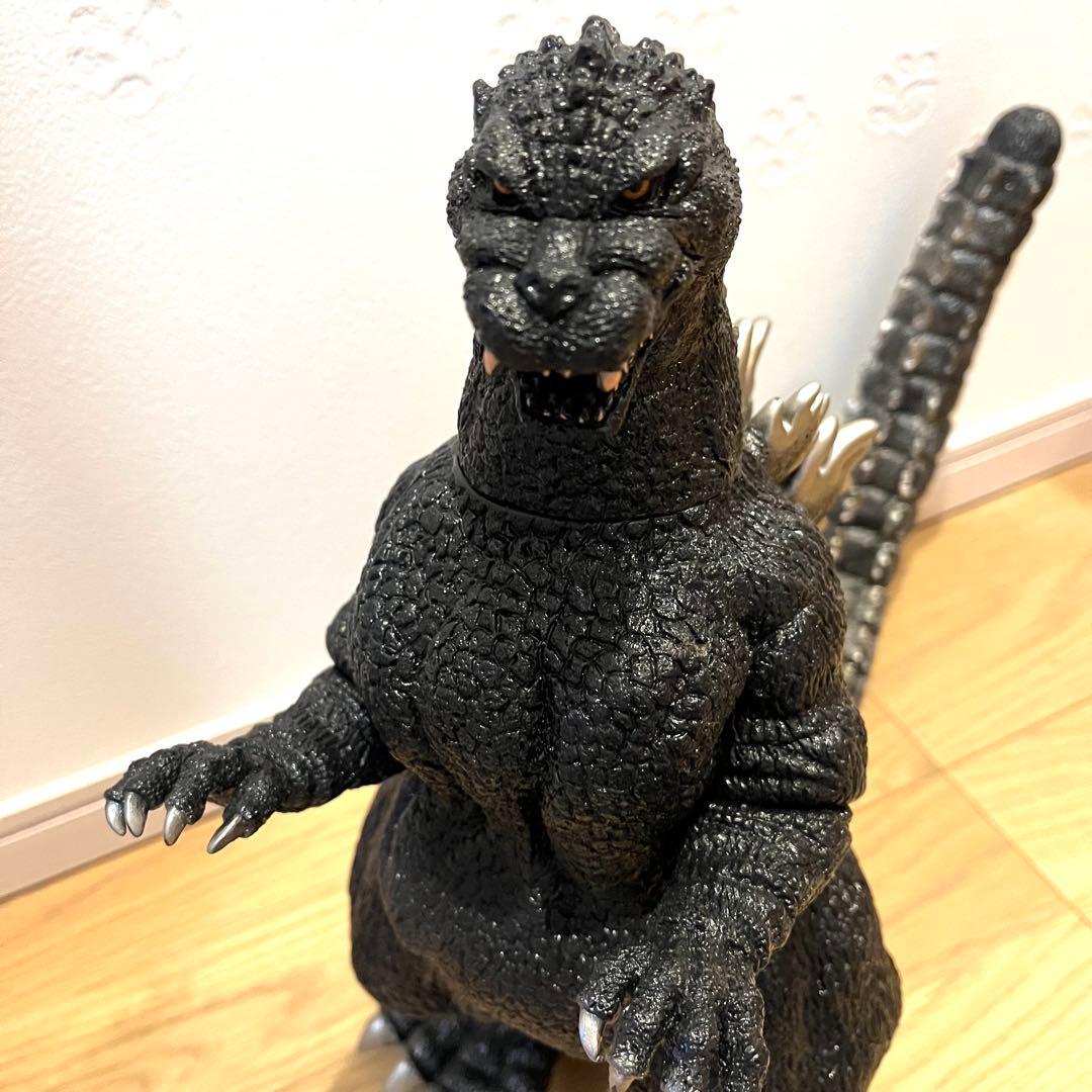 旧バンダイ　ゴジラ　37cm 1991年 ビッグサイズソフビ　超希少品