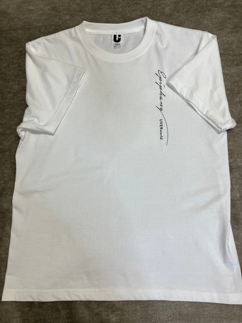 UVERworld Tシャツ ホワイト uver EPIPHANY Mサイズ - メルカリ