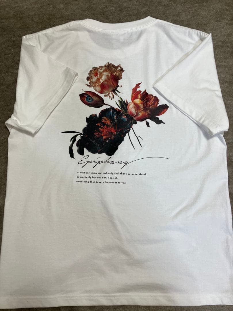 UVERworld Tシャツ ホワイト uver EPIPHANY Mサイズ - メルカリ