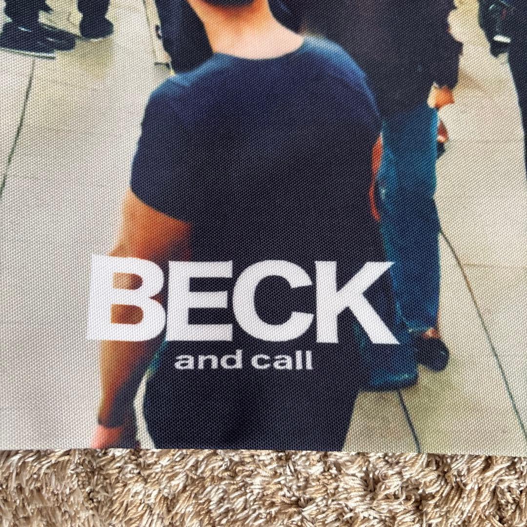 BECK and call ナップザック　ドローストリングバッグ 地下鉄デザイン