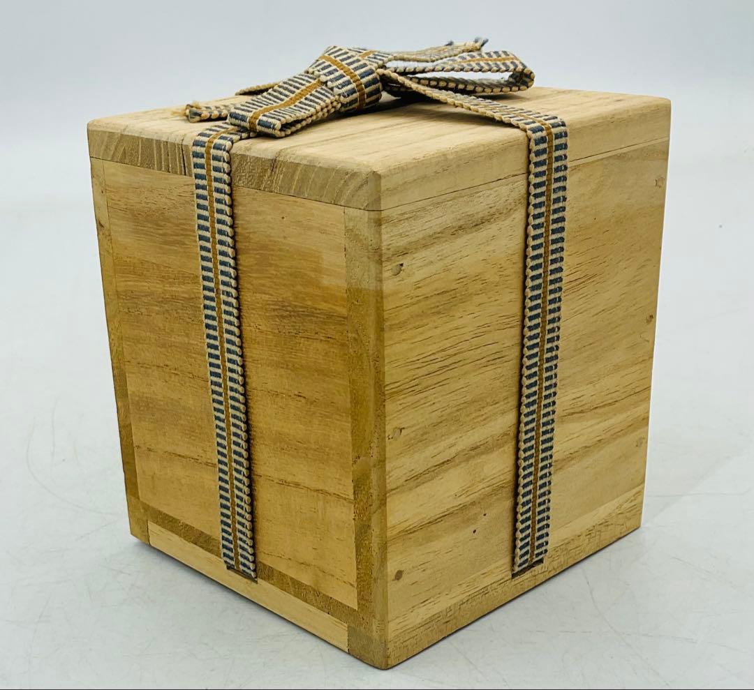 73】◉黒柿 棗（ナツメ） 茶道具 桐箱◉