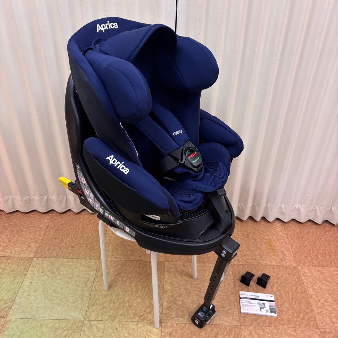 クリーニング済　☆美品☆　新生児　アップリカ　ディアターン　プラス　ISOFIX