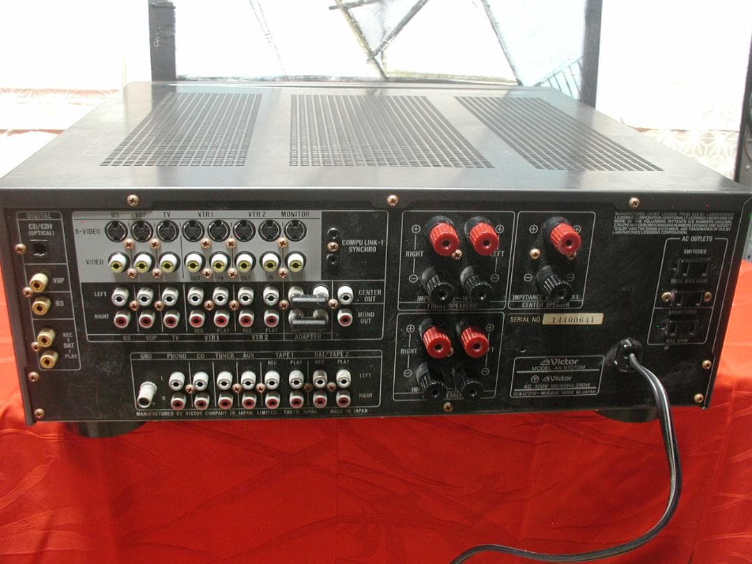 ☆ビクター製AX－V707GMプリメインアンプ。定価120000円②