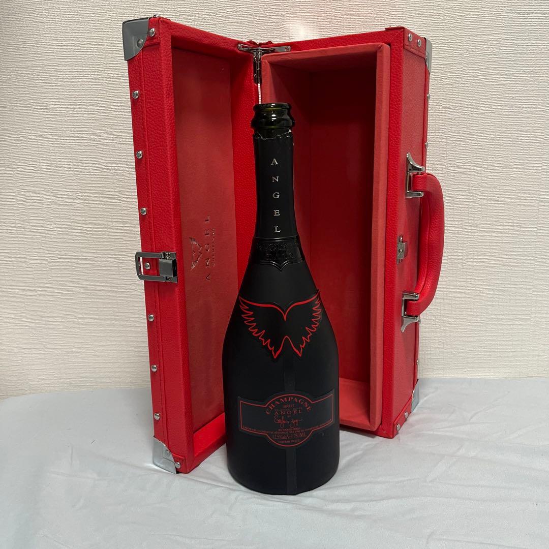 エンジェルシャンパン ドゥミセックレッド 空箱 空き瓶 - メルカリ