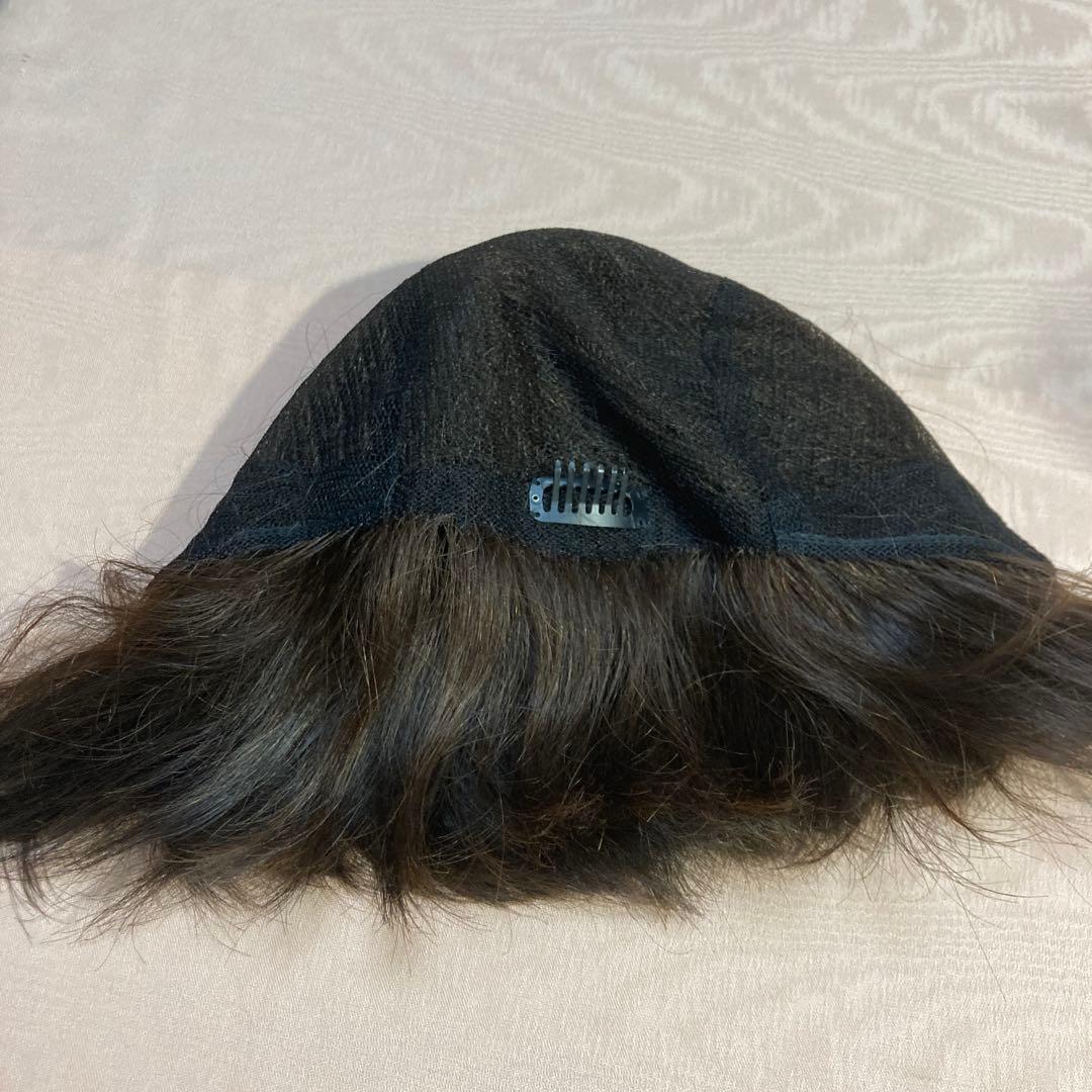 ダークブラウンショートウィッグ スワニーホォンティーヌVALAN