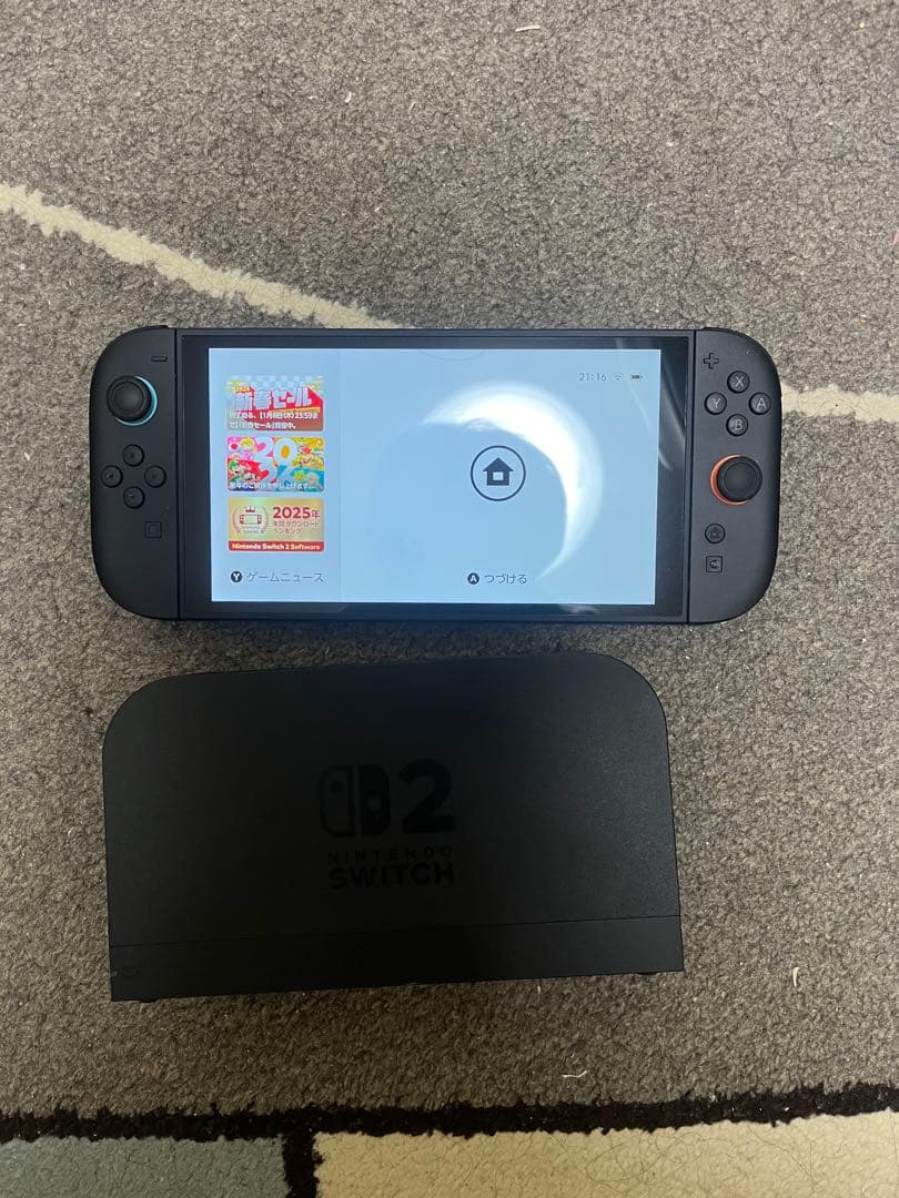 Nintendo Switch2 箱・付属品あり