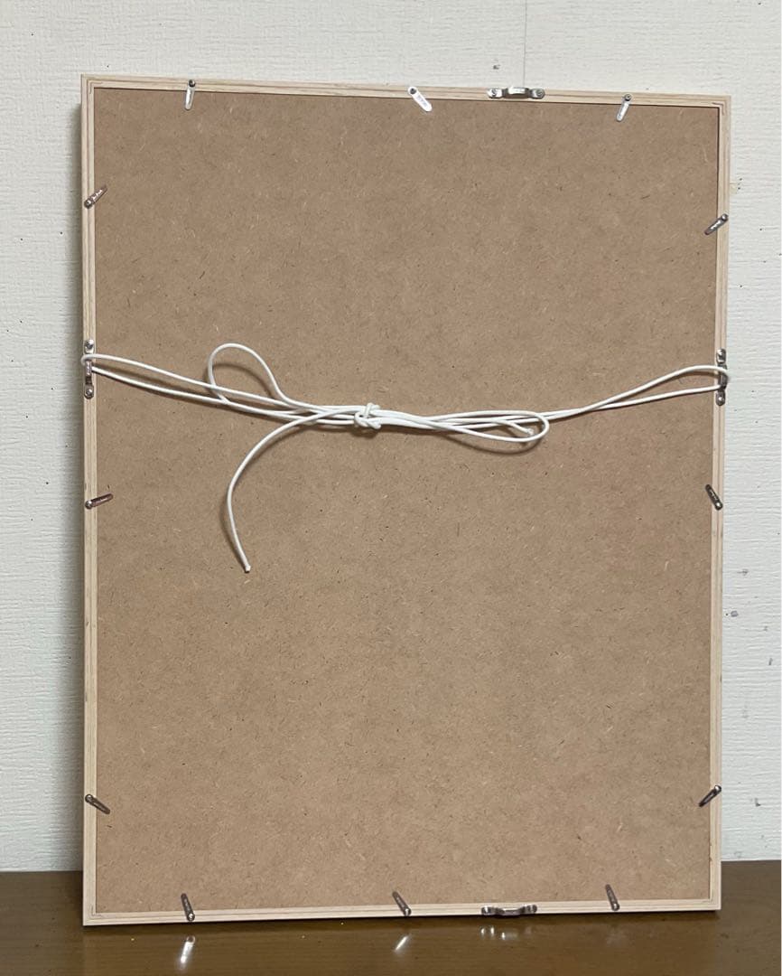 油彩画　［　ザクロ　」　原画　額付