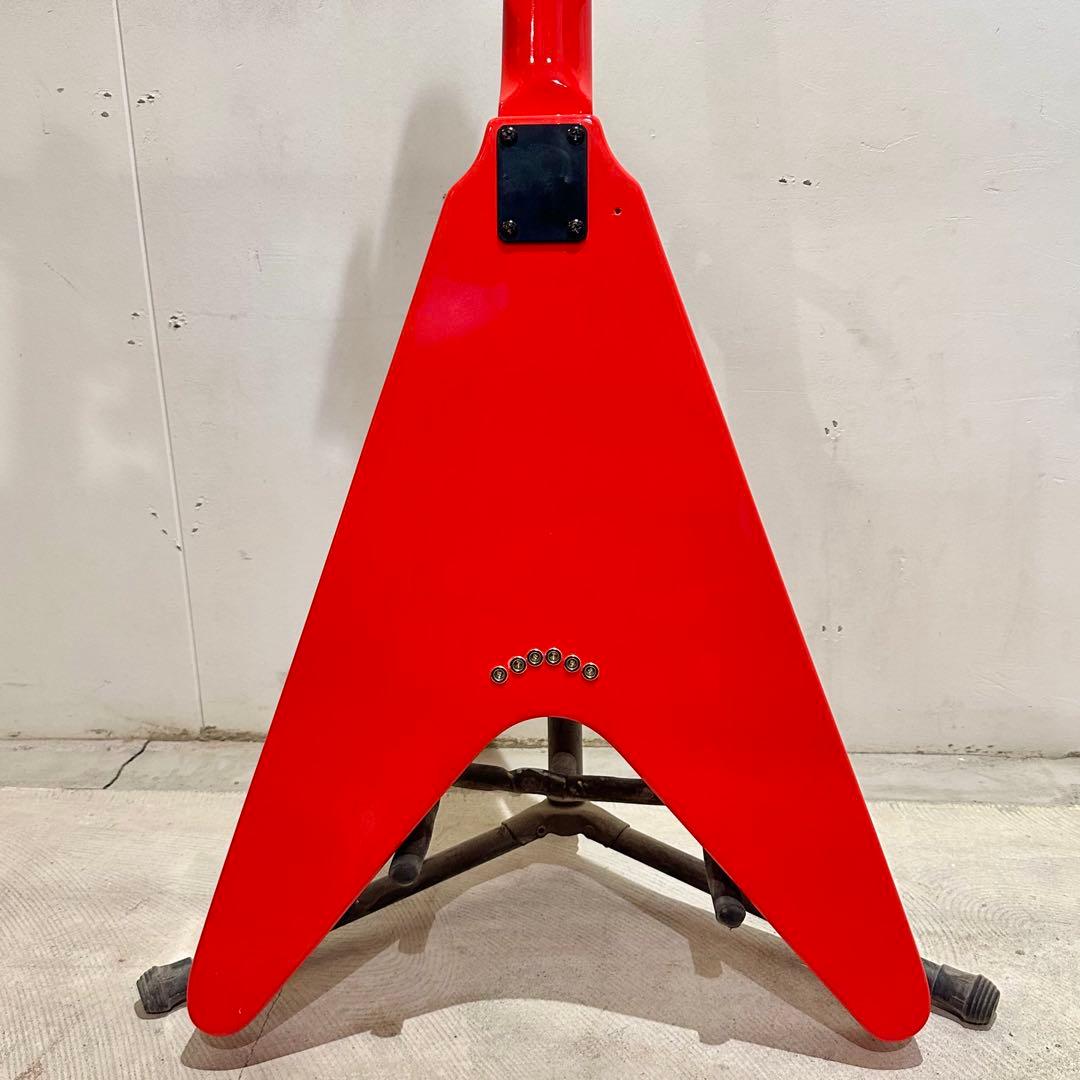 限定1点/赤フライングV/hideさん機材紹介登場機の再現品