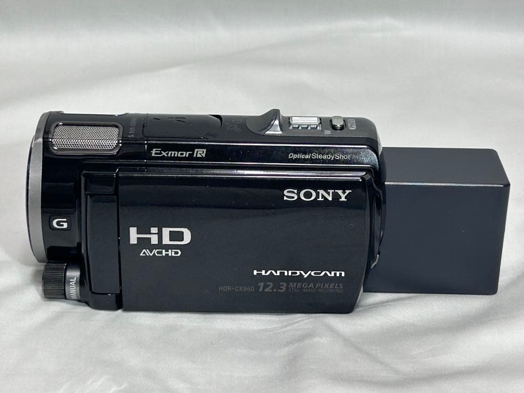 SONYデジタルHDビデオカメラレコーダーHDR-CX560Vブラック 充電器付