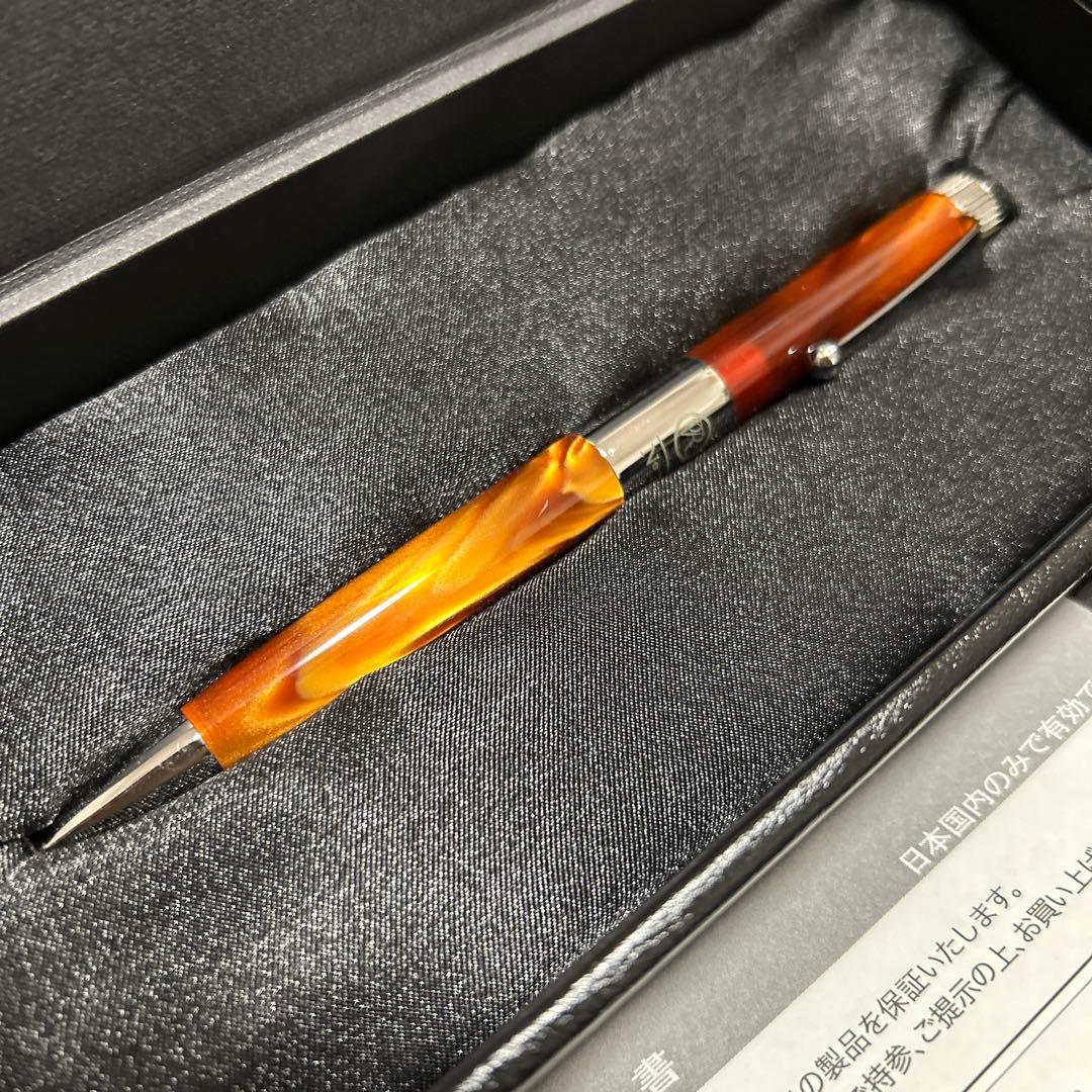 伊東屋ROMEO No.3ボールペン イタリアンアンバー細軸