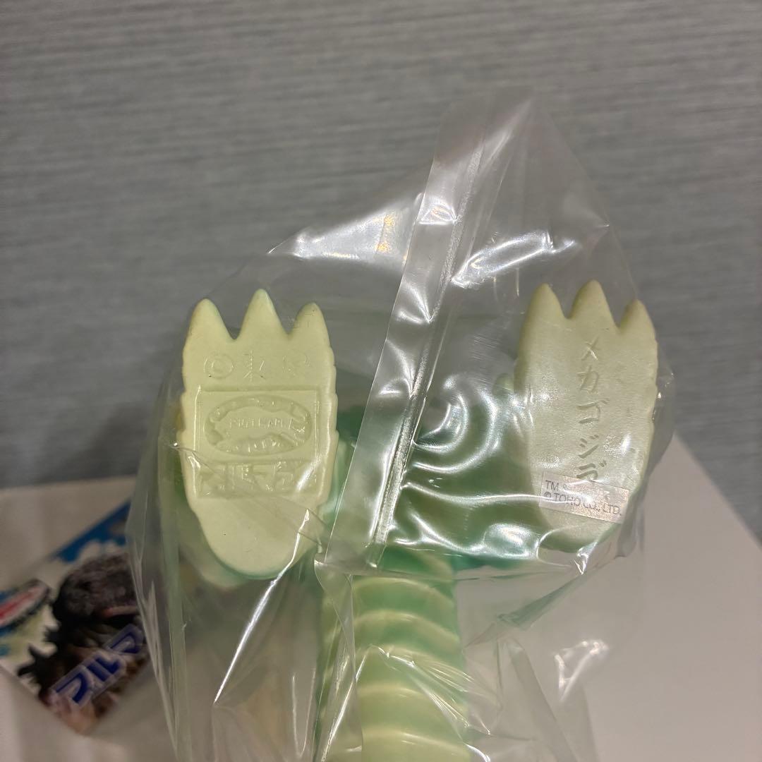 ブルマァク/ソフビ/メカゴジラ/蓄光グリーン/スタンダードサイズ