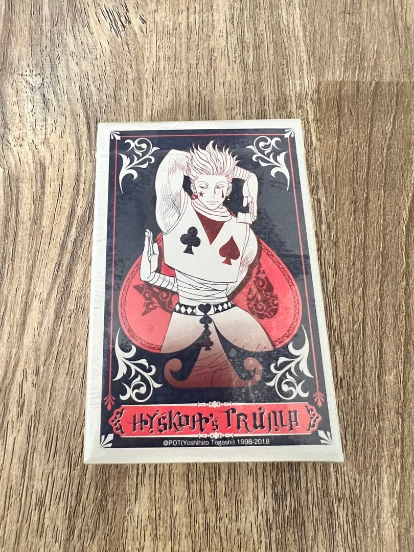 ハンターハンター ヒソカトランプ シュリンク付き ヒソカ トランプ