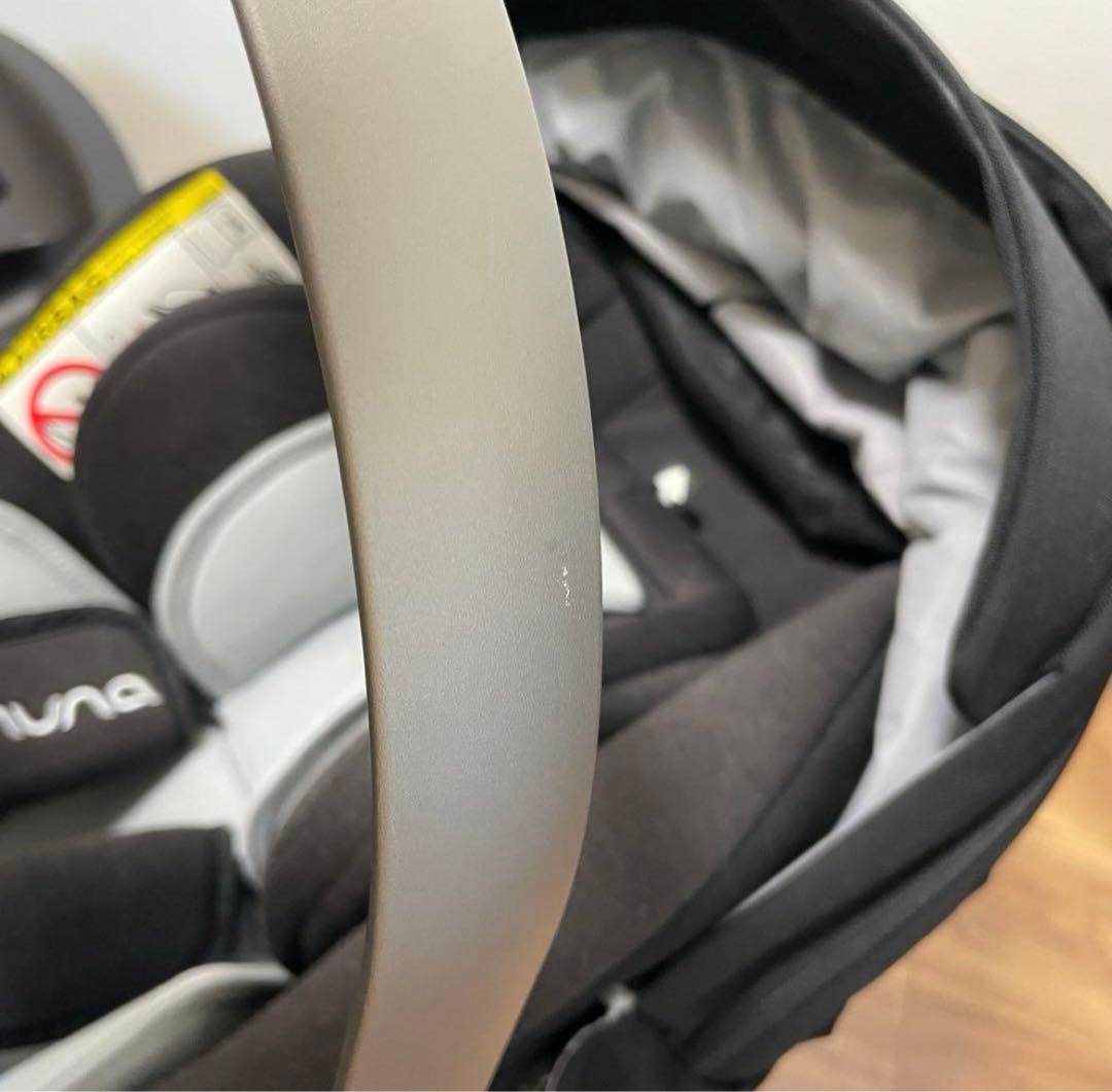 Nuna pipa icon ベビーシート ブラック 5点式ハーネス