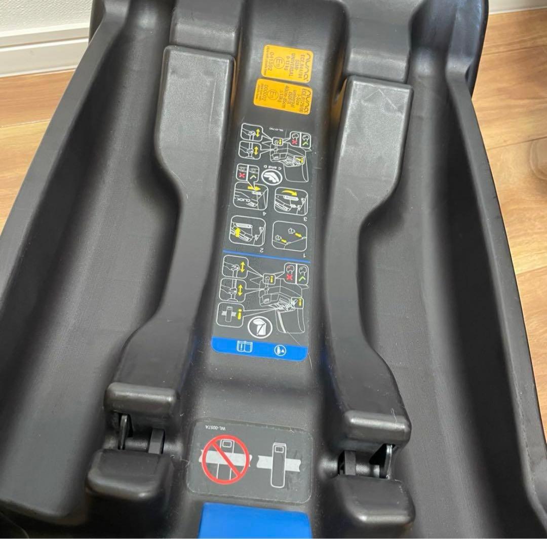 Nuna pipa icon ベビーシート ブラック 5点式ハーネス